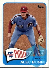 2021 Topps Insert Series T-65 #38 Alec Bohm RC